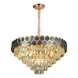 Lustre Pendente Nitrolux Ltr018 Legitimo Cristal Luxuoso Clássico 80cm E14x1