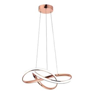 Lustre Luxo Pendente Moderno 45w Luz 3em1 Bivolt Nitrolux