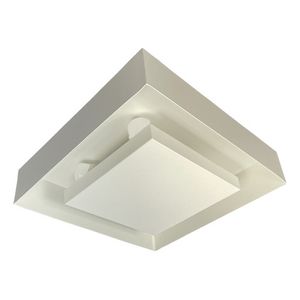 Lustre Sobrepor Iluminação Decorativa Luz Indireta 35x35cm