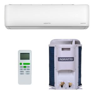 Ar Condicionado Split Agratto Liv Top Inverter 9k Frio 220v Cor Branco