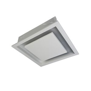 Lustre Embutir Quadrado Iluminação Decorativa Indireta 45x45 Cor Branco Voltagem 110v/220v (bivolt)