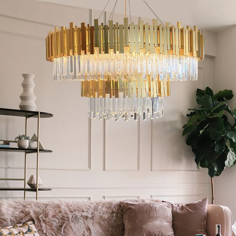 LUSTRE REDONDO CRISTAL 002