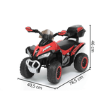 QUADRICICLO 6V VERMELHO3