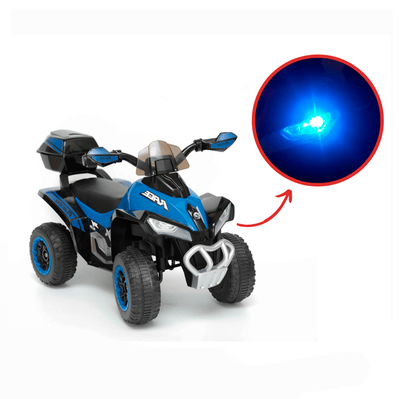 QUADRICICLO 6V AZUL6
