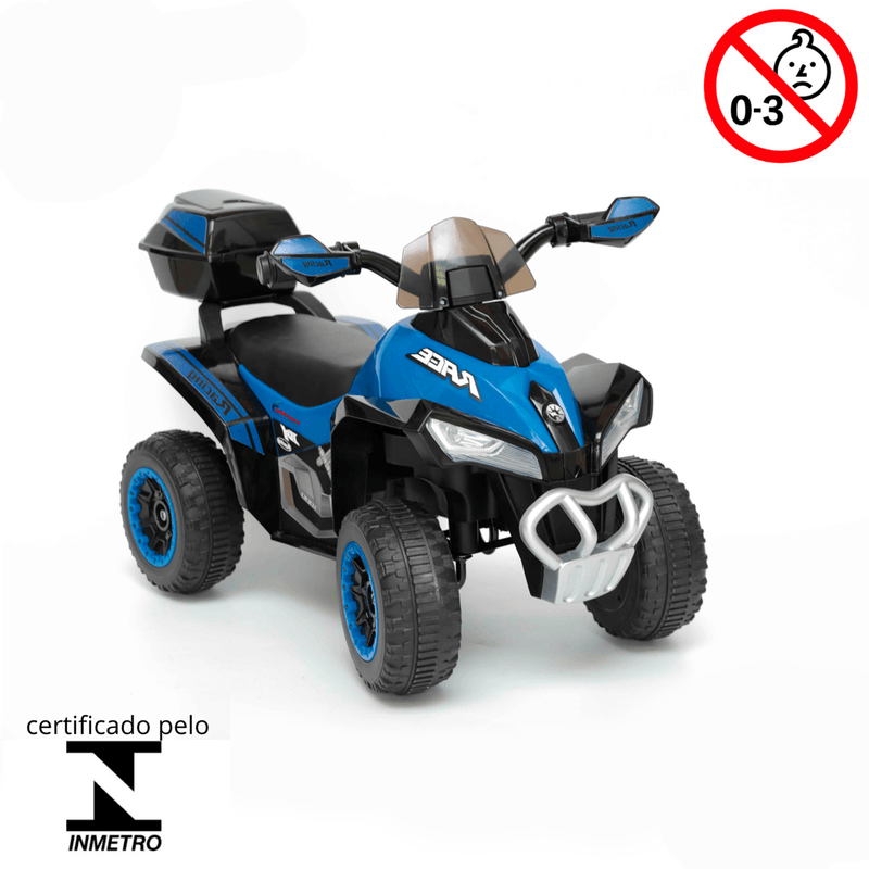 QUADRICICLO 6V AZUL9