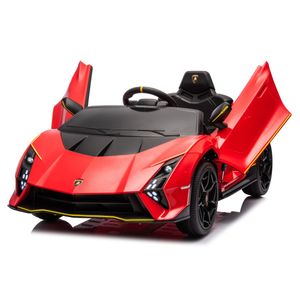 MINI CARRO ELETRICO LAMBORGHINI SIAN 6V VERMELHO