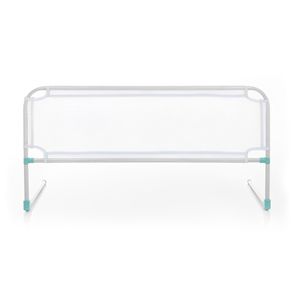 Grade De Cama Com Tela De Segurança Para Bebês E Idosos Cor Branco